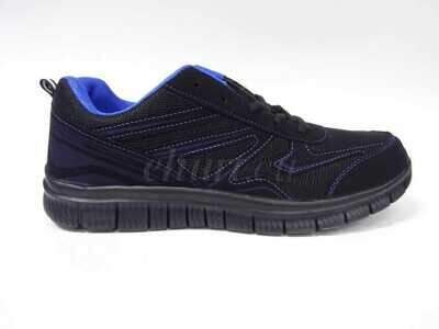 Buty sportowe męskie 9ANB2594-2.BLACK/BLUE (41/46,12par)