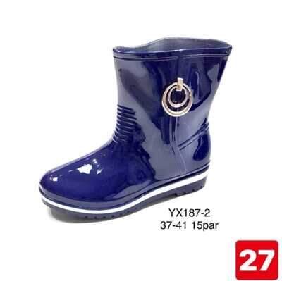 Kalosze damskie 7AYX187-2.BLUE  (36/41,12par)