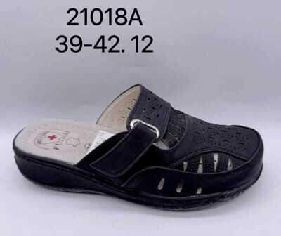 Klapki damskie 7A21018A.BLACK (39/42,12par)