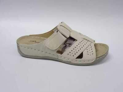 Klapki damskie 7A92082-4.BEIGE (36/42,12par)