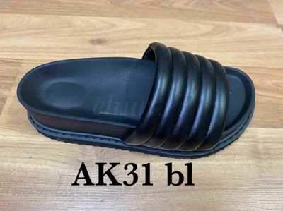 Klapki damskie 7AAK31.BLACK (36/41,12par)