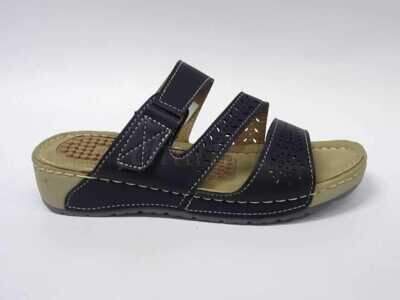 Klapki damskie 7AB0234.BLACK (36/41,12par)