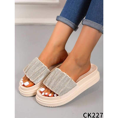 Klapki damskie 7ACK227.BEIGE (36/41,12par)