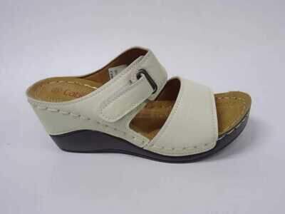 Klapki damskie 7AQ3-5.WHITE (36/42,12par)