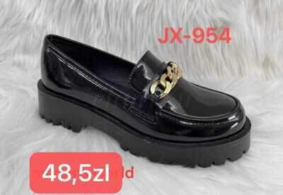 Półbuty damskie 7AJX-954.BLACK (36/41,12par)