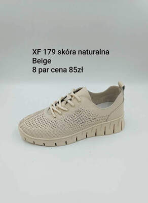 Półbuty damskie 7AXF179.BEIGE (36/41,8par)