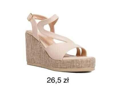 Sandały damskie 7A838.BEIGE (36/41,12par)