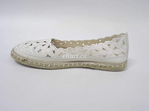 Balerinki damskie 7A8007-2.WHITE (36/41,12par)