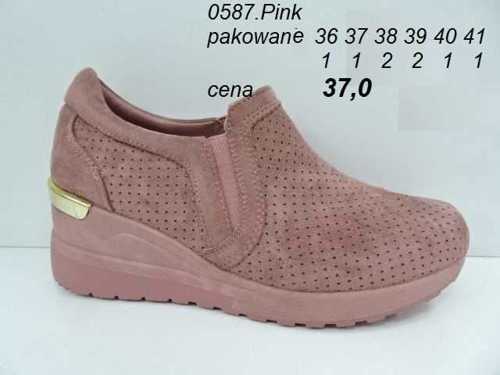 Botki damskie 7A0587.PINK (36/41,8par)