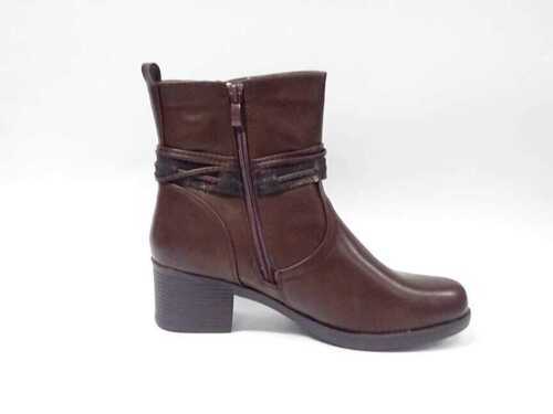 Botki damskie 7A2870-2.BROWN (36/41,12par)