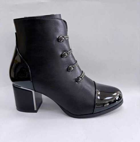 Botki damskie 7A2A782-1PU.BLACK (36/41,12par)