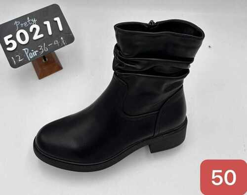 Botki damskie 7A50211.BLACK (36/41,12par)