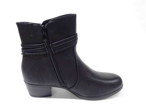 Botki damskie 7A8689-1.BLACK (36/41,12par)