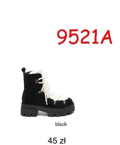 Botki damskie 7A9521A.BLACK (36/41,12par)