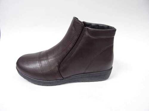 Botki damskie 7AA302-2.BROWN (36/42,12par)