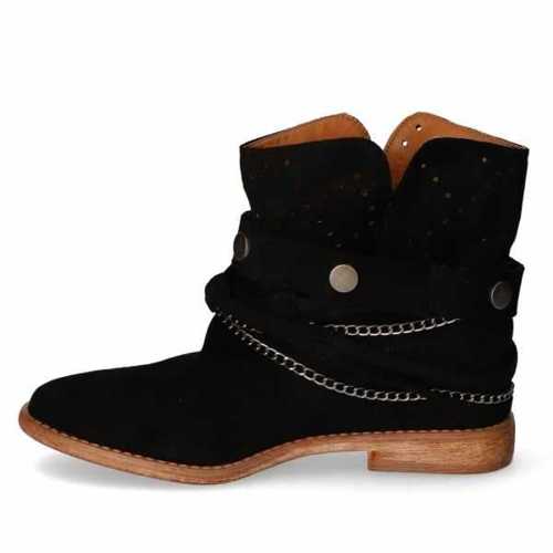 Botki damskie 7AA3731.BLACK (36/41,12par)