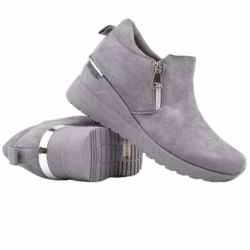 Botki damskie  7AB897-3.GREY  (36/41,12par)