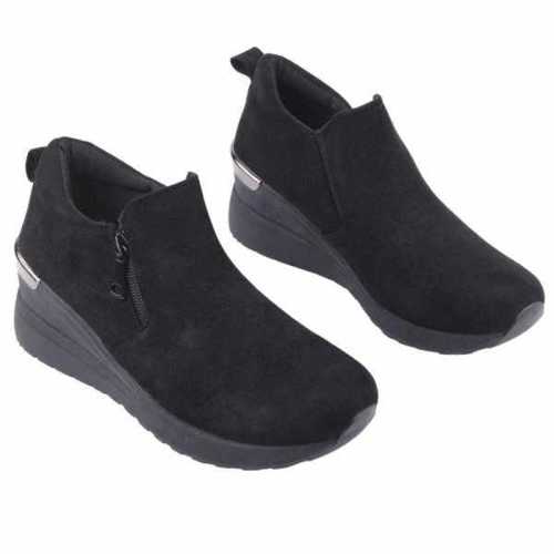 Botki damskie  7AB897-5.BLACK/BLACK   (36/41,12par)