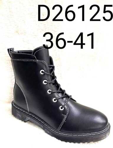 Botki damskie 7AD26125.BLACK (36/41,8par)