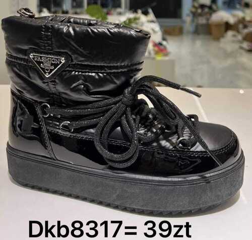 Botki damskie 7ADKB8317.BLACK (36/41,12par)