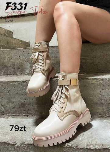 Botki damskie  7AF331.BEIGE  (36/41,12par)