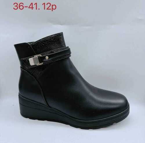 Botki damskie 7AG602-1.BLACK (36/41,12par)