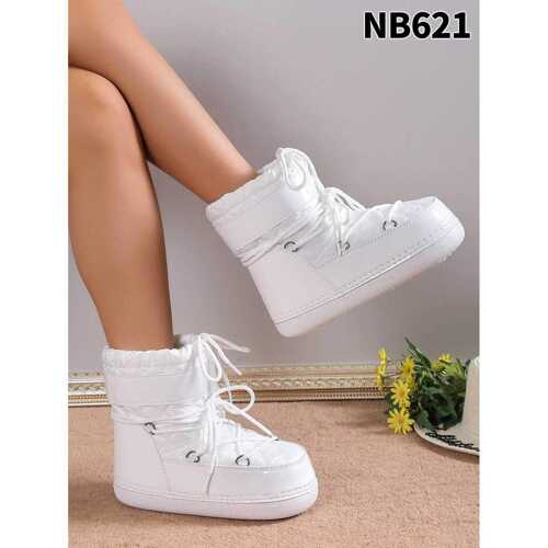 Botki damskie  7ANB621.WHITE  (36/41,10par)