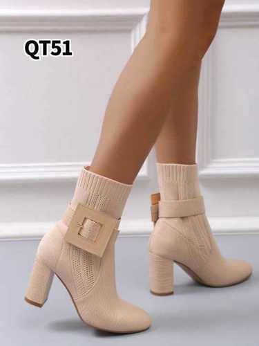 Botki damskie 7AQT51.BEIGE (36/41,12par)