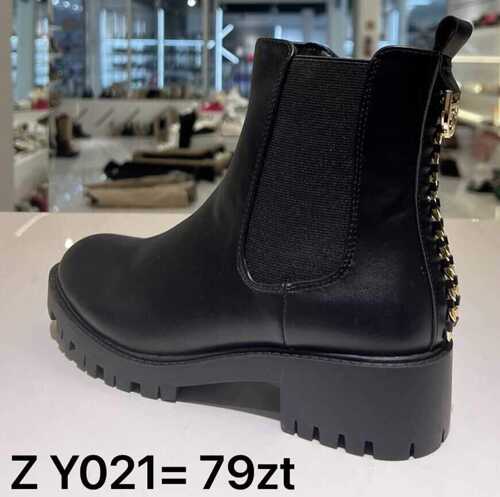 Botki damskie 7AZY021.BLACK (36/41,12par)