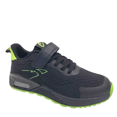 Buty sportowe chłopięce   5AEC266.BLACK/GREEN   (32/37,12par)