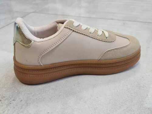 Buty sportowe damskie  7A185.BEIGE  (36/41,12par)