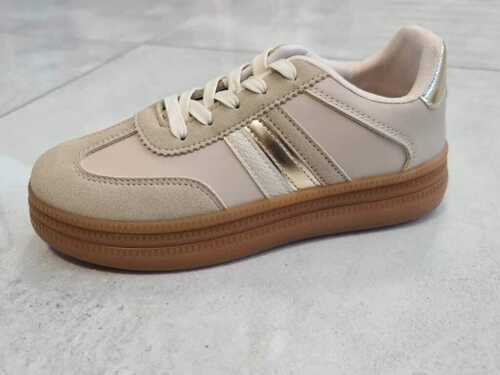 Buty sportowe damskie  7A185.BEIGE  (36/41,12par)