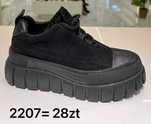 Buty sportowe damskie 7A2207.BLACK (36/41,12par)