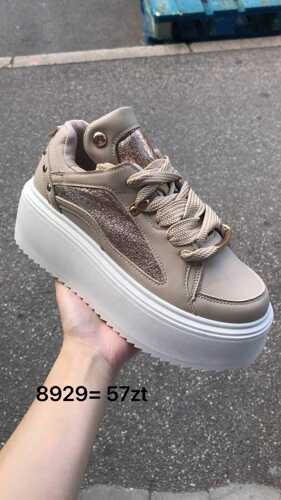 Buty sportowe damskie 7A8929.KHAKI (36/41,12par)