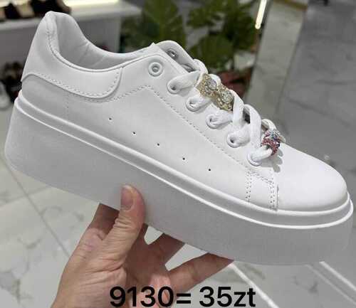 Buty sportowe damskie 7A9130.ALLWHITE (36/41,12par)