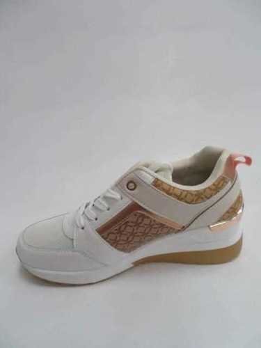 Buty sportowe damskie 7AAB996.WHITE/BEIGE (36/41,12par)