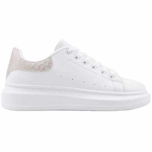 Buty sportowe damskie 7AB1238-4.WHITE/GOLD (36/41,12par)