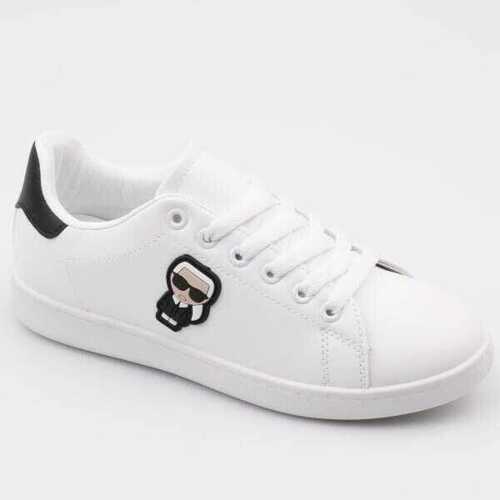 Buty sportowe damskie  7AB1244-2.WHITE/BLACK  (36/41,12par)