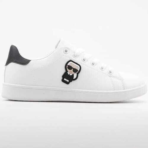 Buty sportowe damskie  7AB1244-2.WHITE/BLACK  (36/41,12par)