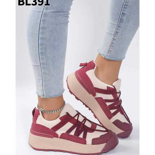 Buty sportowe damskie 7ABL337.WINE  (36/41,12par)