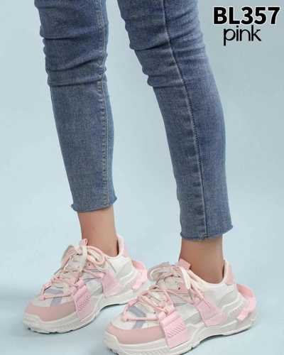 Buty sportowe damskie 7ABL357.PINK (36/41,12par)