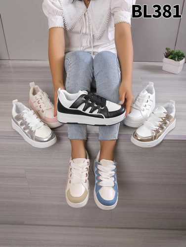 Buty sportowe damskie 7ABL381.WHITE/PINK (36/41,12par)