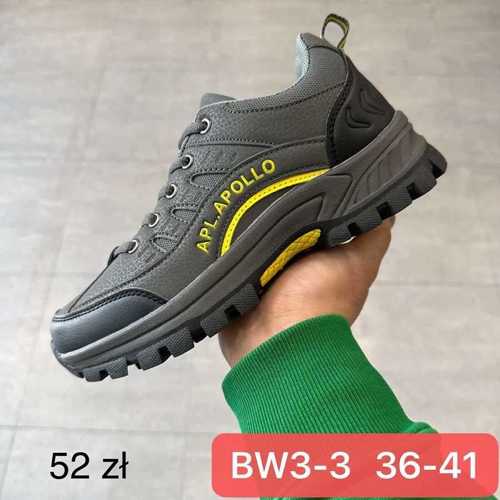 Buty sportowe damskie 7ABW3-3.GREEN (36/41,12par)