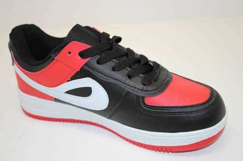 Buty sportowe damskie   7ADN89-52.BLACK/RED/WHITE  (36/41,12par)