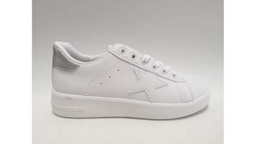 Buty sportowe damskie  7AE-8.WHITE/SILVER  (36/41,12par)