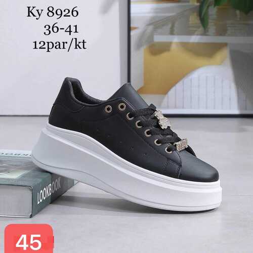 Buty sportowe damskie 7AKY8926.BLACK (36/41,12par)