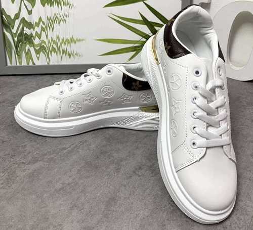 Buty sportowe damskie 7AMK668.WHITE/BROWN (36/41,12par)