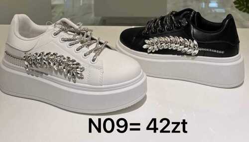 Buty sportowe damskie 7AN09.WHITE  (36/41,12par)