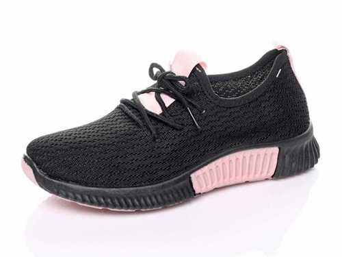 Buty sportowe damskie 7AQH509-11.BLACK/PINK (36/41,12par)