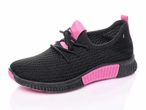 Buty sportowe damskie 7AQH509-5.BLACK/FUSHIA (36/41,12par)